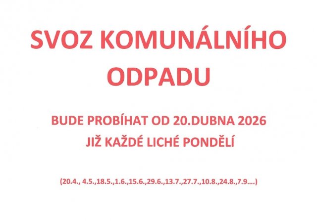 Svoz komunálního odpadu