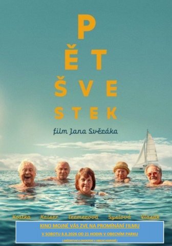 Kino Mojné zve na promítání filmu Pět švestek