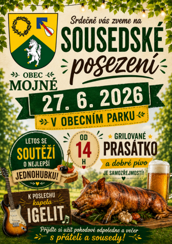 Sousedské posezení 27.6.2026