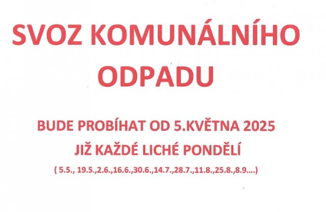 Svoz komunálního odpadu