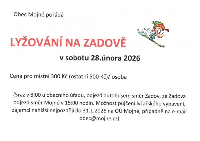 Lyžování na Zadově